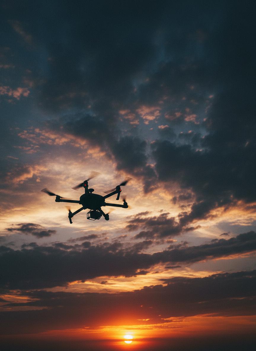FPV drone ready for flight